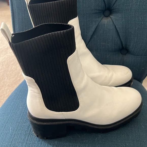 Women’s BP white platform boots; sz 8.5 - Picture 5 of 7